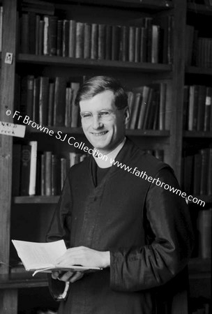 REV JN O'MALLEY S.J. BEFORE LEAVING FOR RUSSIAN MISSION